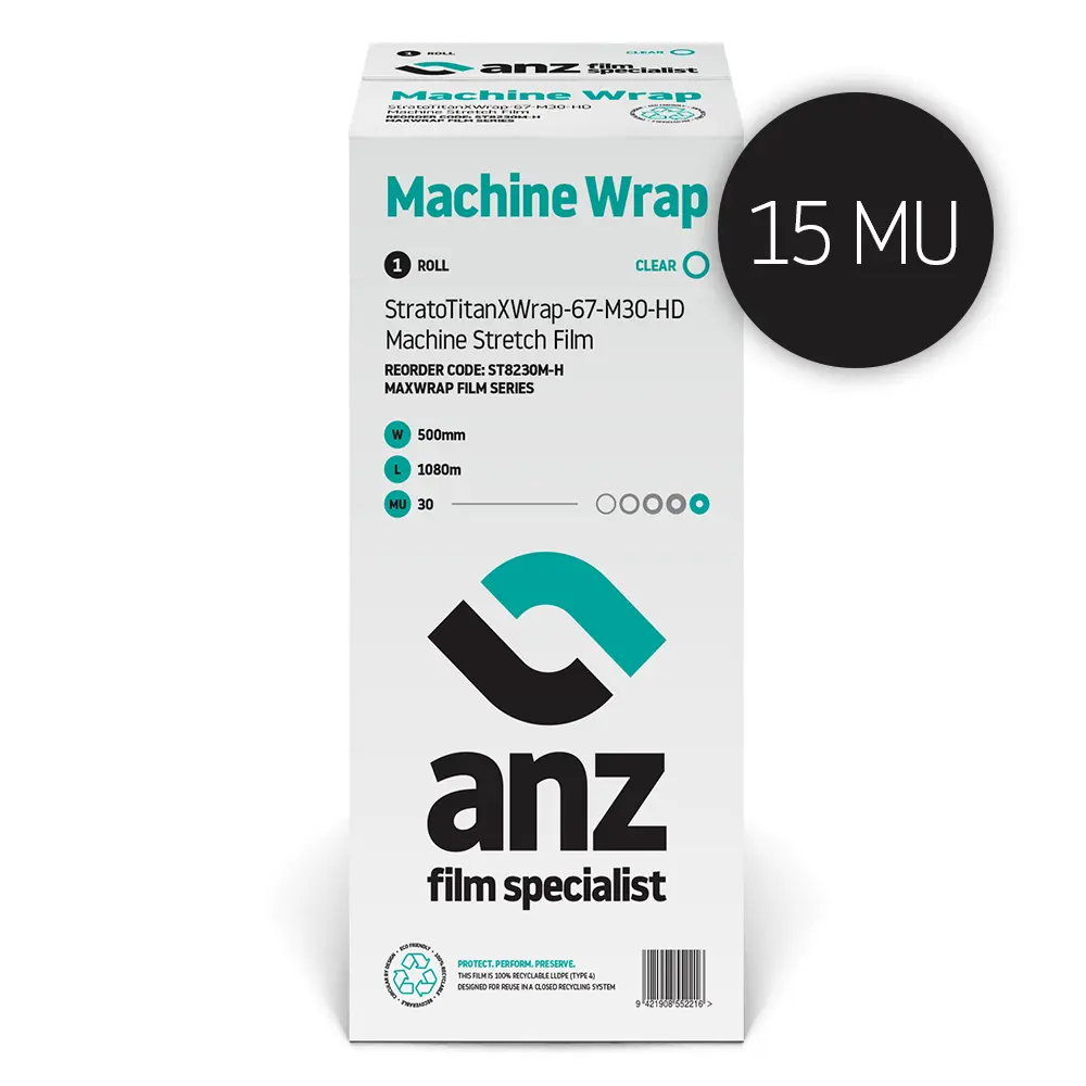 ANZ Film Carton Mockup MaxWrap Machine Wrap 15 mu