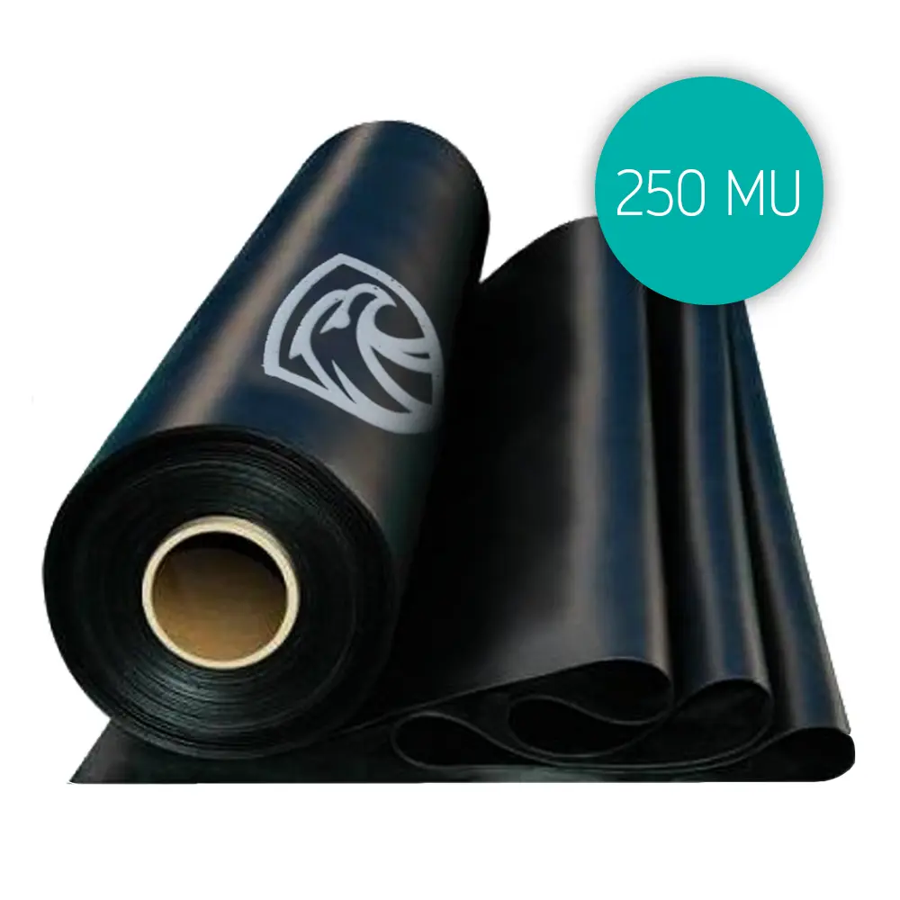 Black Polythene Film 250 mu