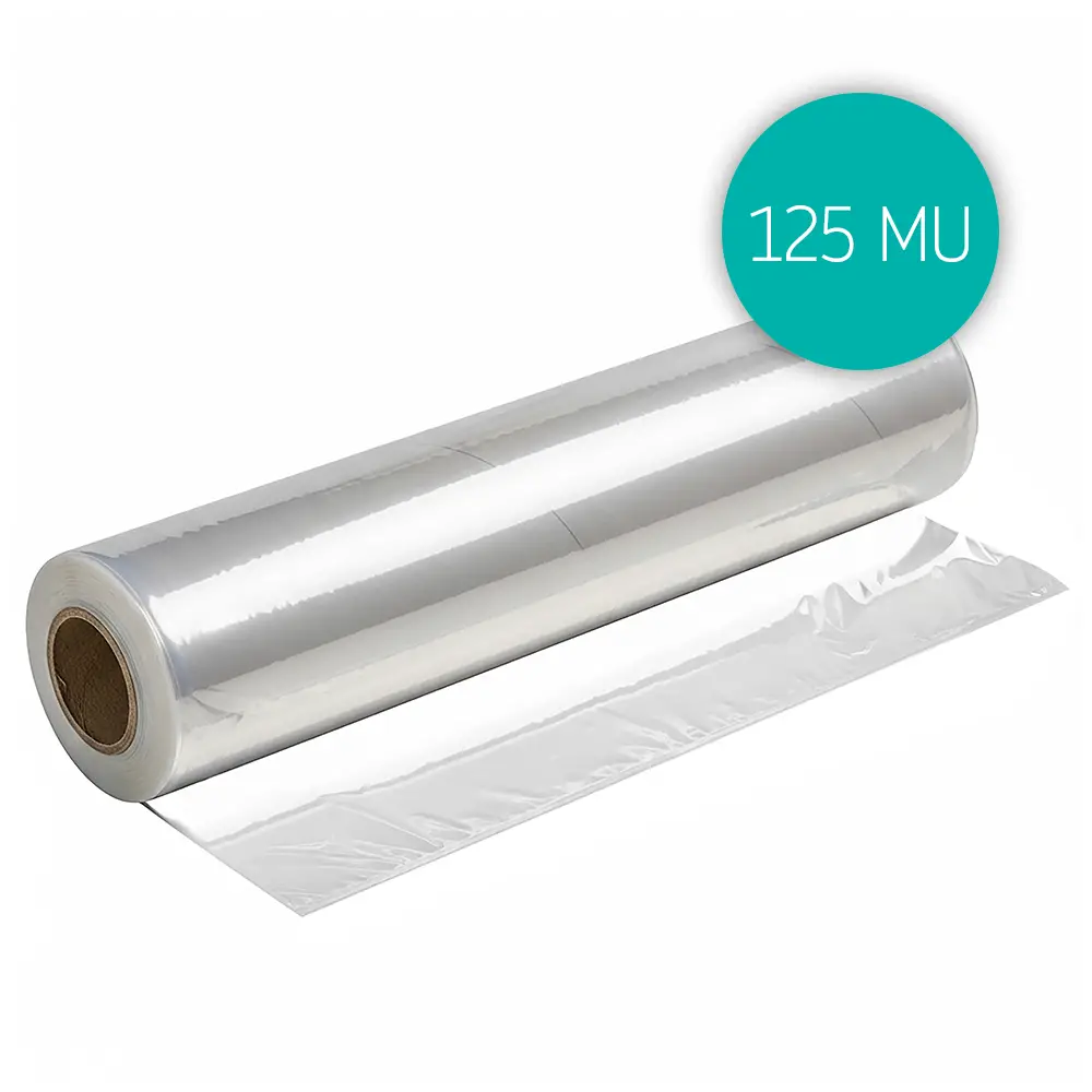 Clear Polythene Film 125mu
